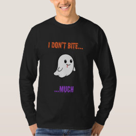 Ich beiße nicht... Vieles - Halloween-Party-Design T-Shirt