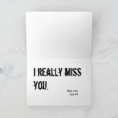 Ich beiße, schreien Sie und i-wirklich Fräulein Karte (Innenseite)