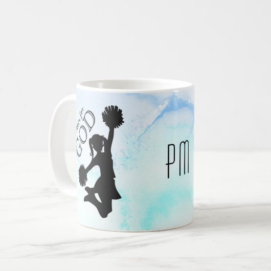 Ich bejuble Gott Kaffee/Tee-Tasse Kaffeetasse (Vorderseite Links)