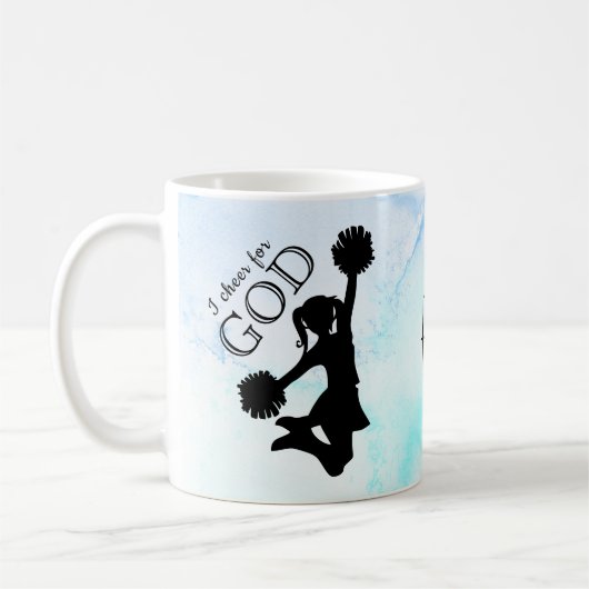 Ich bejuble Gott Kaffee/Tee-Tasse Kaffeetasse (Links)