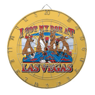 Ich bekam meinen Doe in Las Vegas Dartscheibe