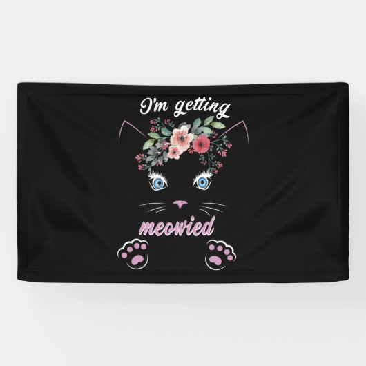 Ich bekomme die Niedliche Katze Lover Banner (Horizontal)