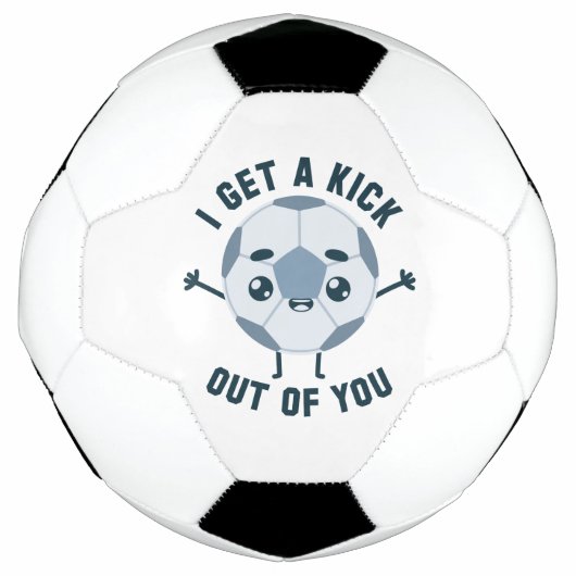 Ich bekomme dir einen Kick raus Fußball (Vorderseite)