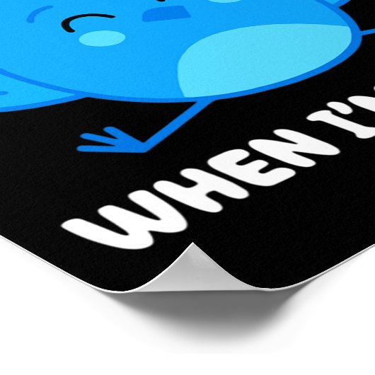 Ich bekomme Flappy, wenn ich froh bin, dass Autism Poster (Ecke)