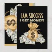 ICH BEKOMME GELD EINLADUNG (Vorne/Hinten)