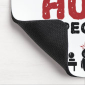 Ich bekomme Geld für Menschen mit Behinderungen Mousepad (Ecke)
