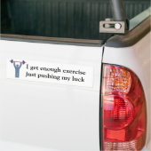 Ich bekomme genug Autoaufkleber (Auf Lkw)