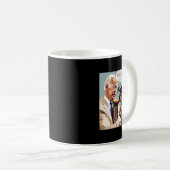 Ich bekomme ihn Bulletproof Trump 2024 Kaffeetasse (VorderseiteRechts)