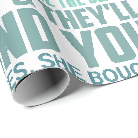 ICH BEKOMME MEINE ATTITUTION AUS MEINEM FREAKIN PH GESCHENKPAPIER (Rolleneckpunkt)