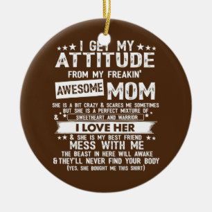 Ich bekomme meine Einstellung aus meiner Phantasti Keramik Ornament