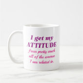 Ich bekomme meine Einstellung Kaffeetasse (Links)
