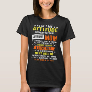 Ich bekomme meine Einstellung von meiner Phantasti T-Shirt