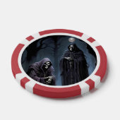 Ich bekomme Schüttelfrost im blauen Mondschein Pokerchips (Einzeln)