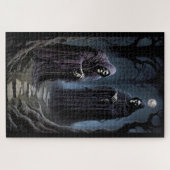 Ich bekomme Schüttelfrost im blauen Mondschein Puzzle (Horizontal)