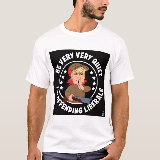 Ich beleidige Liberale T-Shirt (Vorderseite)