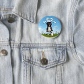 Ich belle für Barack, BO der erste Hund Obama Button (Beispiel)