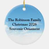 Ich belle für Barack, BO der erste Hund Obama Keramikornament (Hinten)