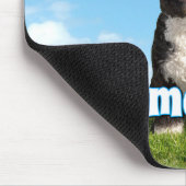 Ich belle für Barack, BO der erste Hund Obama Mousepad (Ecke)