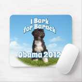 Ich belle für Barack, BO der erste Hund Obama Mousepad (Mit Mouse)