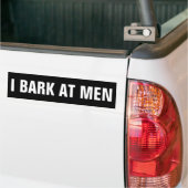 ICH BELLE MÄNNER AN AUTOAUFKLEBER (Auf Lkw)