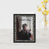 Ich benahme mich so, als wäre es mir egal, wenn ic karte (Gelbe Blume)