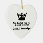 Ich benötige eine Krone Keramikornament (Rechts)