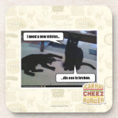 Ich benötige einen neuen Günstling Getränkeuntersetzer (Vorderseite)