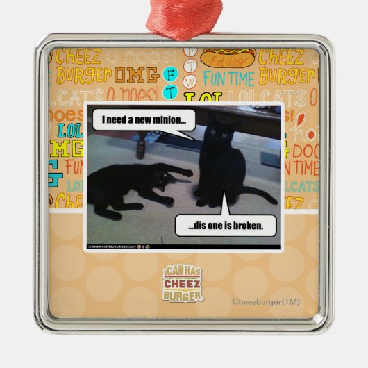 Ich benötige einen neuen Günstling Ornament Aus Metall (Vorne)