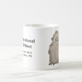 "Ich benötige Kaffee" MOD Treffen-Tasse Kaffeetasse (Mittel)