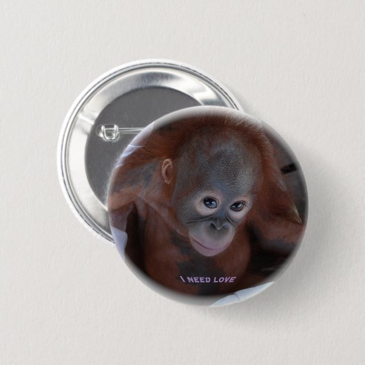 Ich benötige Liebe Button (Vorne & Hinten)