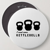Ich benötige mehr Kettlebells Button (Vorne & Hinten)