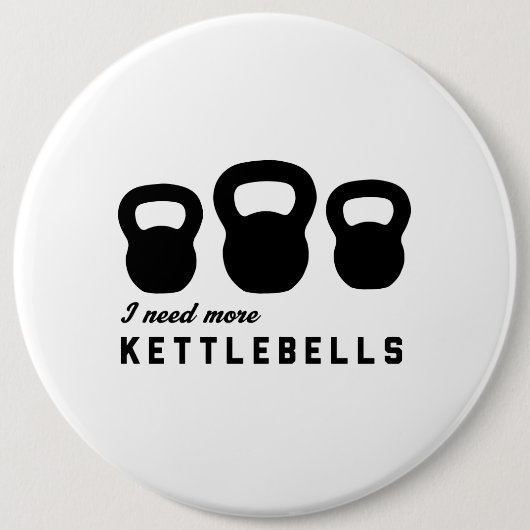 Ich benötige mehr Kettlebells Button (Vorderseite)