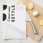 Ich benötige mehr Kettlebells Geschirrtuch (Viertel Falte)