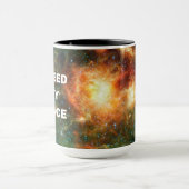 Ich benötige meinen Raum - Orange Tasse (Zentrum)