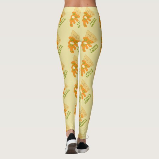Ich benötige Nachos! Leggings (Rückseite)