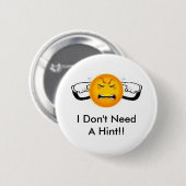 Ich benötige nicht eine Andeutung!! Geocaching Button (Vorne & Hinten)