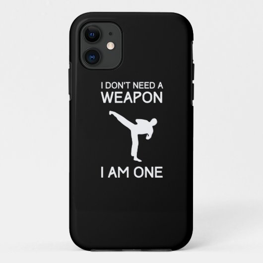 Ich benötige nicht eine Waffe Case-Mate iPhone Hülle (Rückseite)