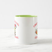 Ich benötige nicht Geschenke Zweifarbige Tasse (Mittel)