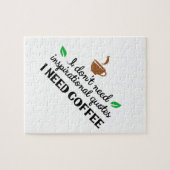 Ich benötige nicht inspirierend Zitate, die ich Puzzle (Horizontal)