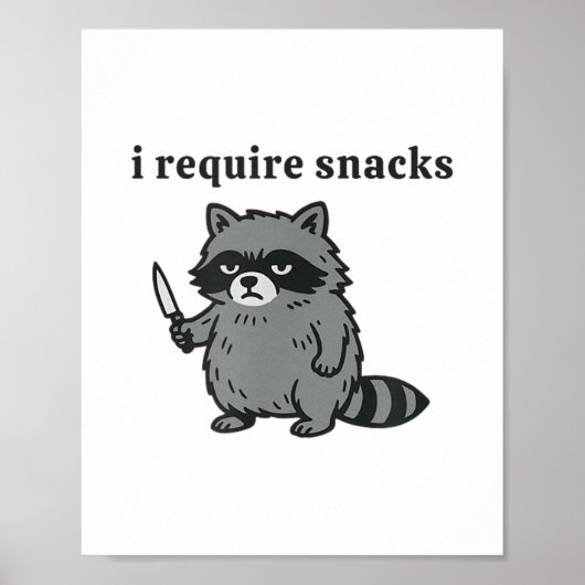 Ich benötige Snacks _1 Poster (Vorne)
