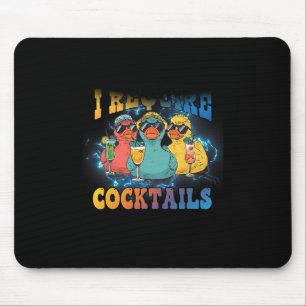 Ich benötige Tails Kreuzfahrt Ente Trinken Urlaub Mousepad
