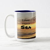 Ich benötige Vitamin-SeeTasse Zweifarbige Tasse (Links)