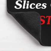 Ich benötige zwei Scheiben Pizza-Notfall! Mousepad (Ecke)