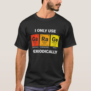Ich benutze Garage nur zeitweise Diesel Auto Mecha T-Shirt