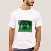 Ich benutze Linux T-Shirt (Vorderseite)