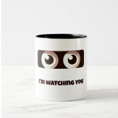 Ich beobachte dich - Funny Eyes Tasse