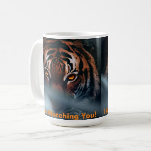 Ich beobachte dich! kaffeetasse (Vorderseite Links)