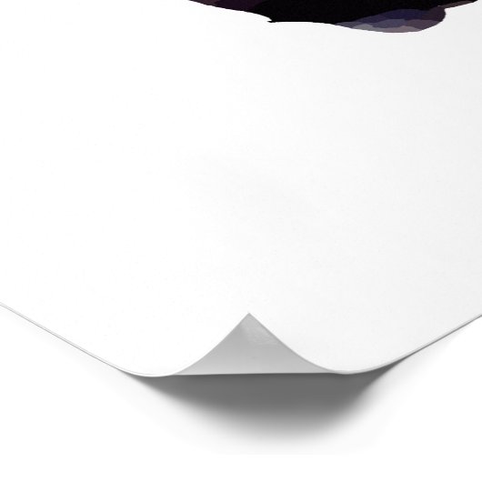 Ich beobachte DICH Poster (Ecke)