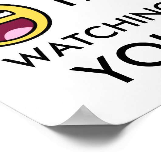 Ich beobachte dich! poster (Ecke)