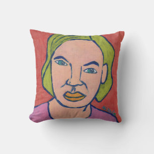 Ich beobachte Sie - Kunst finden Kissen